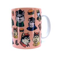 Кружка FanStuff Хаски Золотая медаль Красный Диплом Свободная касса-2