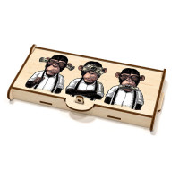 Шкатулка-купюрница Monkey