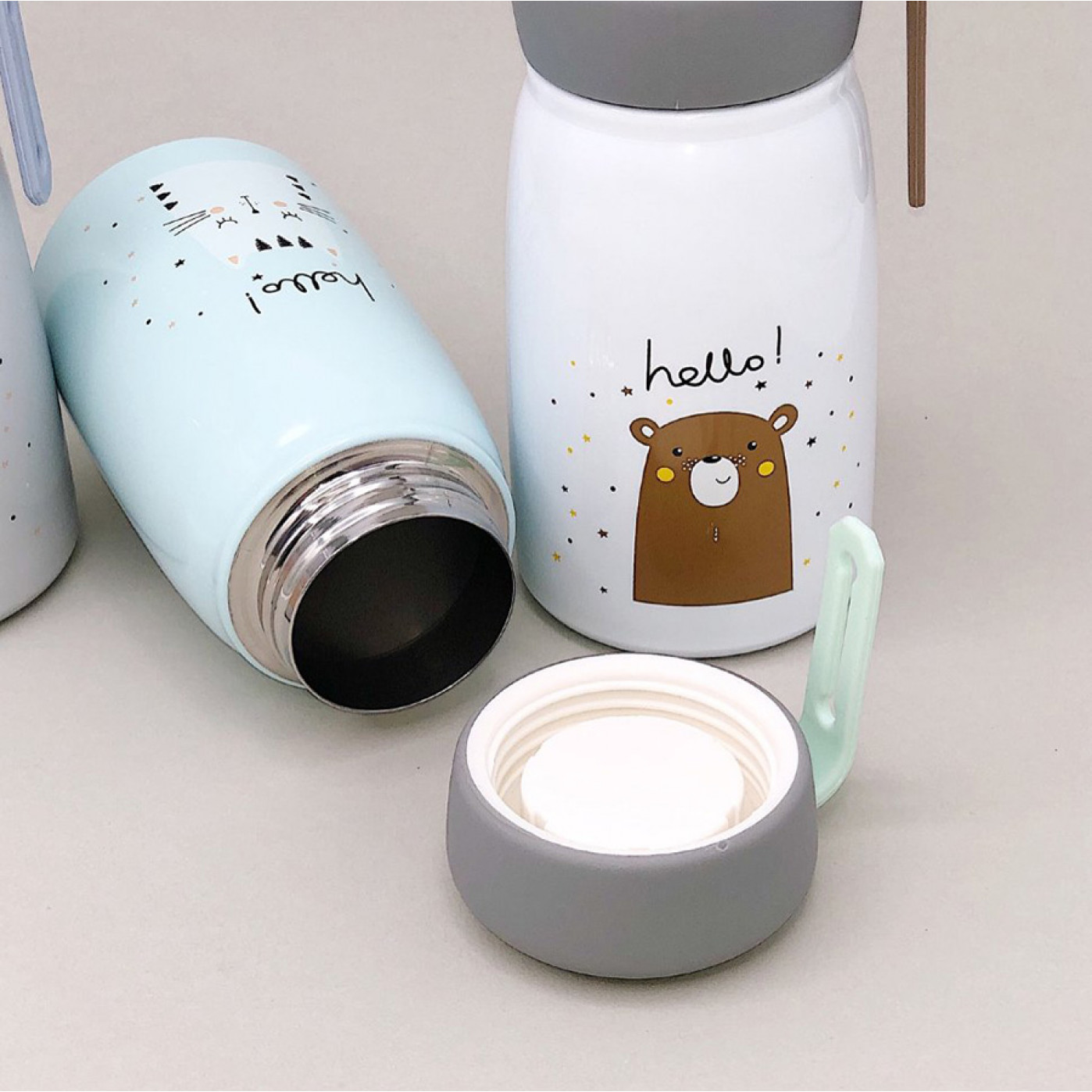 Термос Hello blue