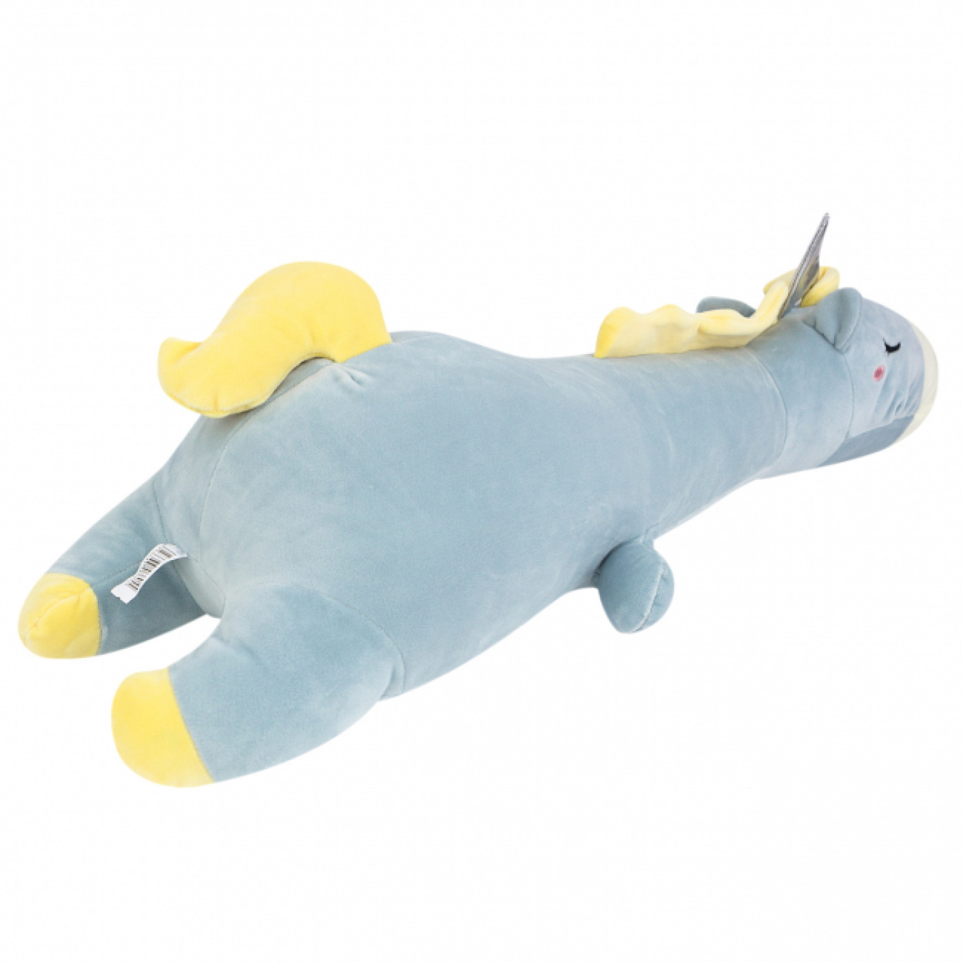 Игрушка-подушка Long Unicorn голубой