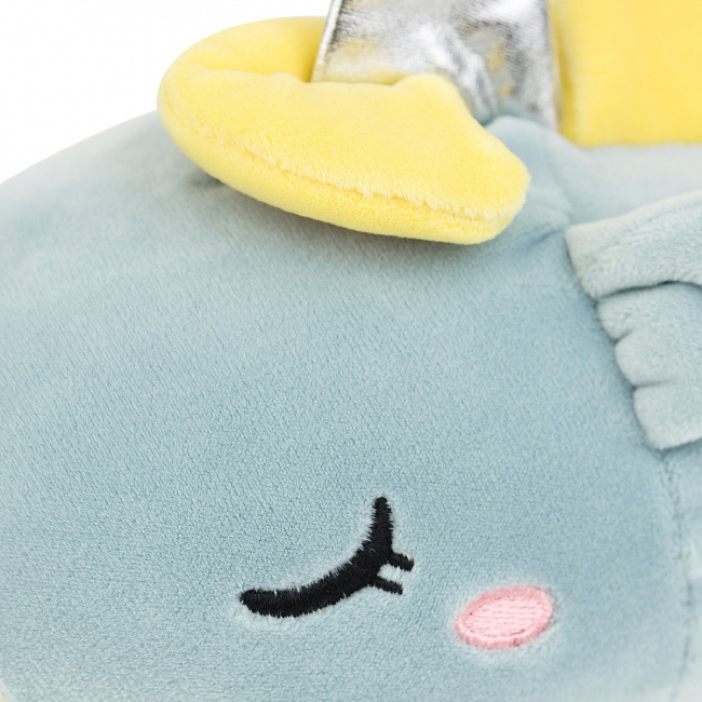 Игрушка-подушка Long Unicorn голубой