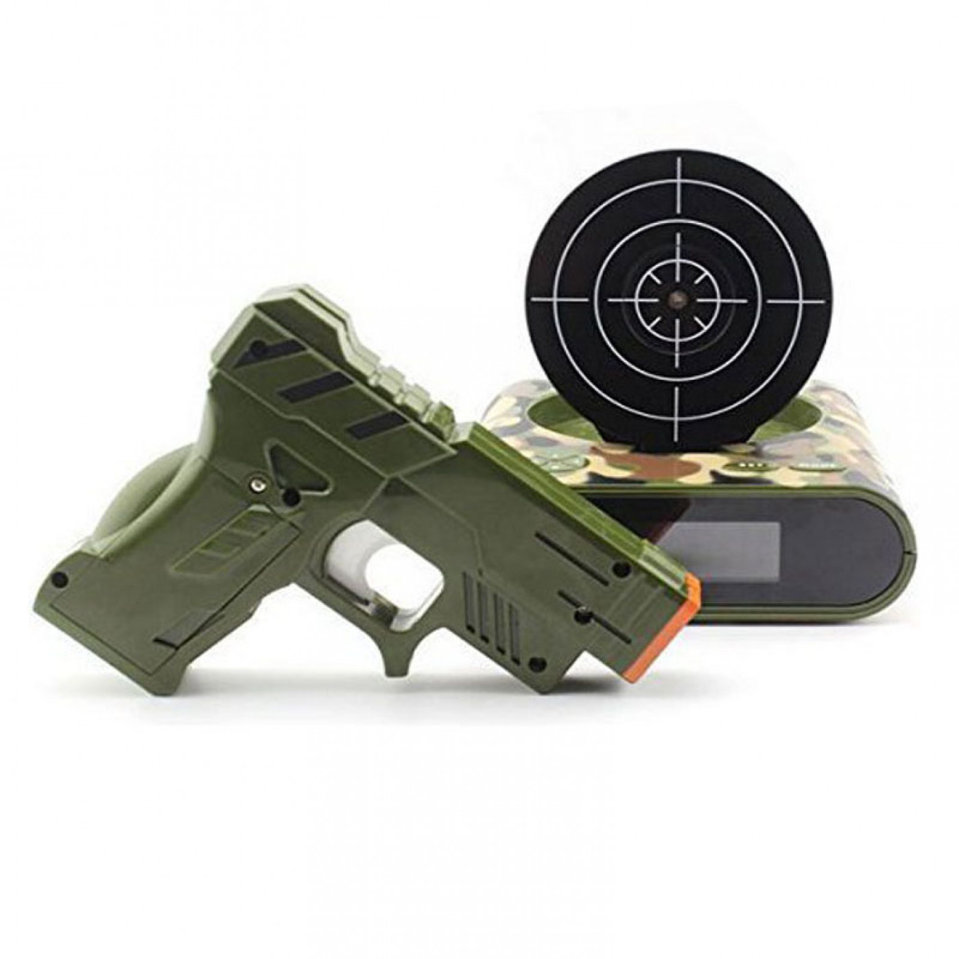 Будильник с пистолетом Камуфляж