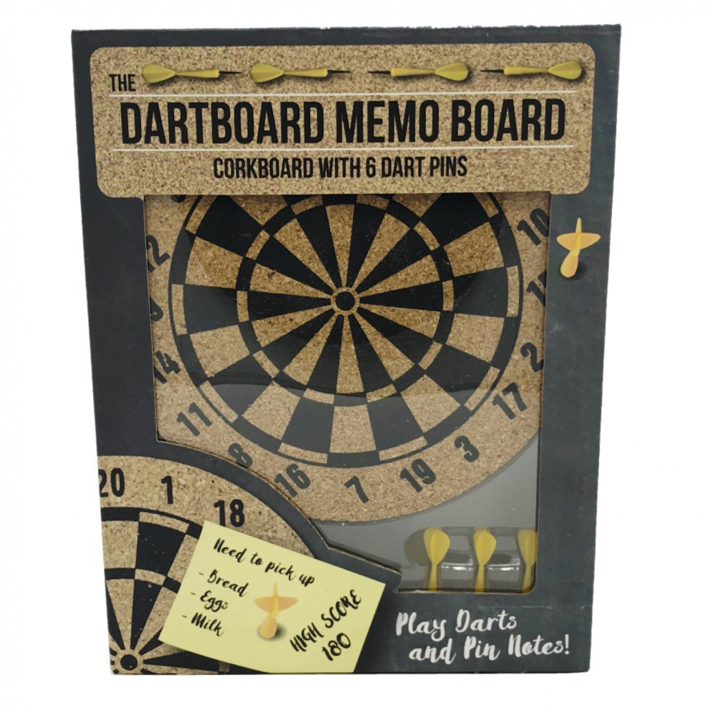 Пробковая доска для заметок Дартс