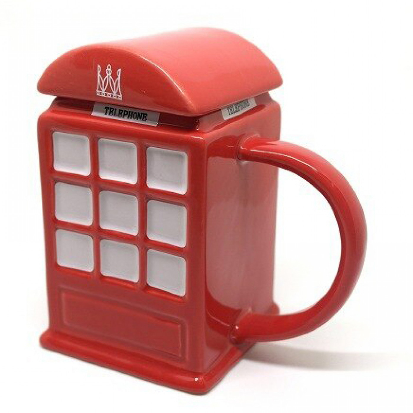 Кружка с крышкой Английская телефонная будка