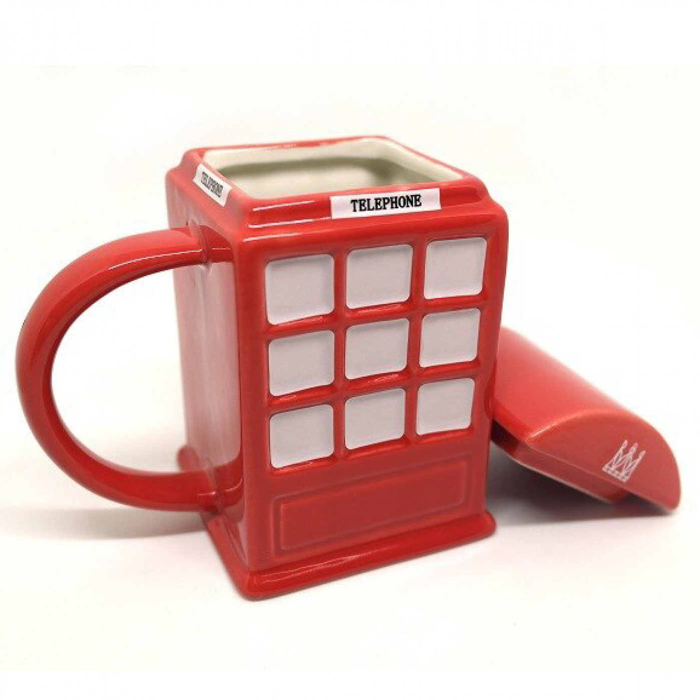 Кружка с крышкой Английская телефонная будка