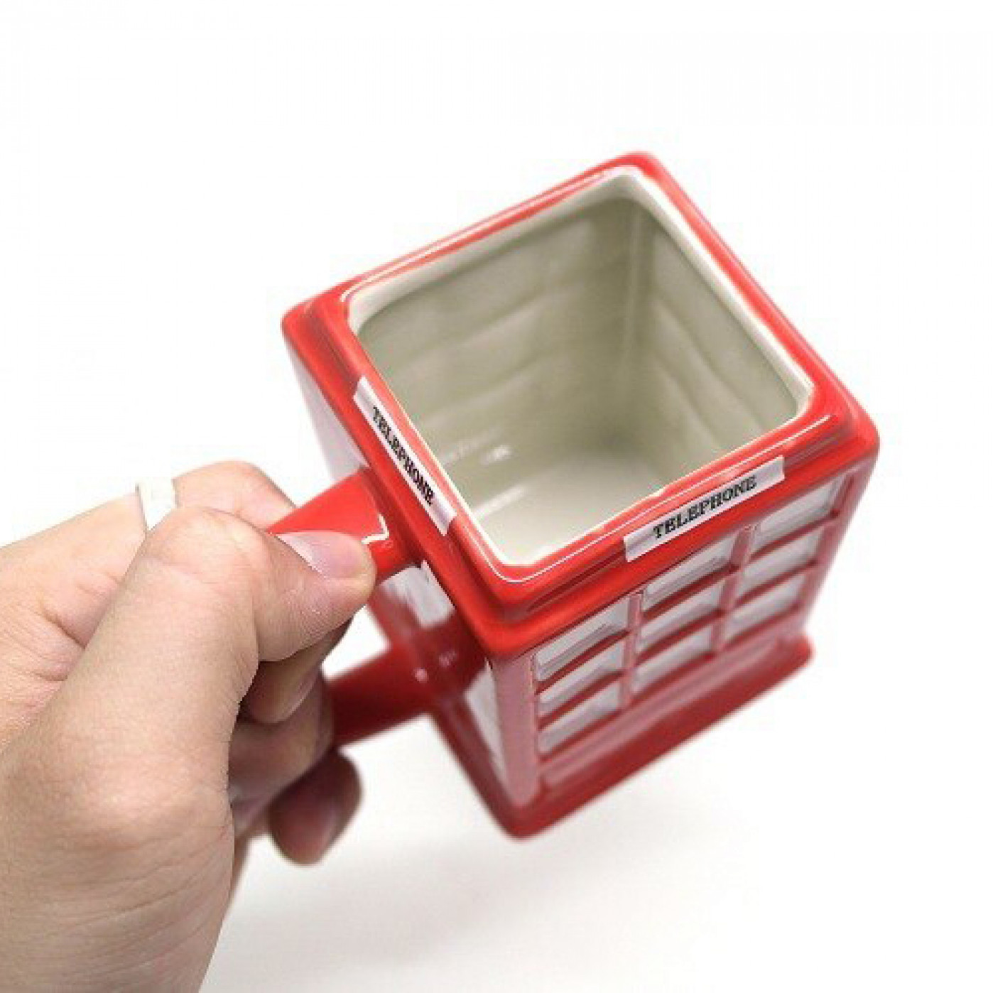 Кружка с крышкой Английская телефонная будка