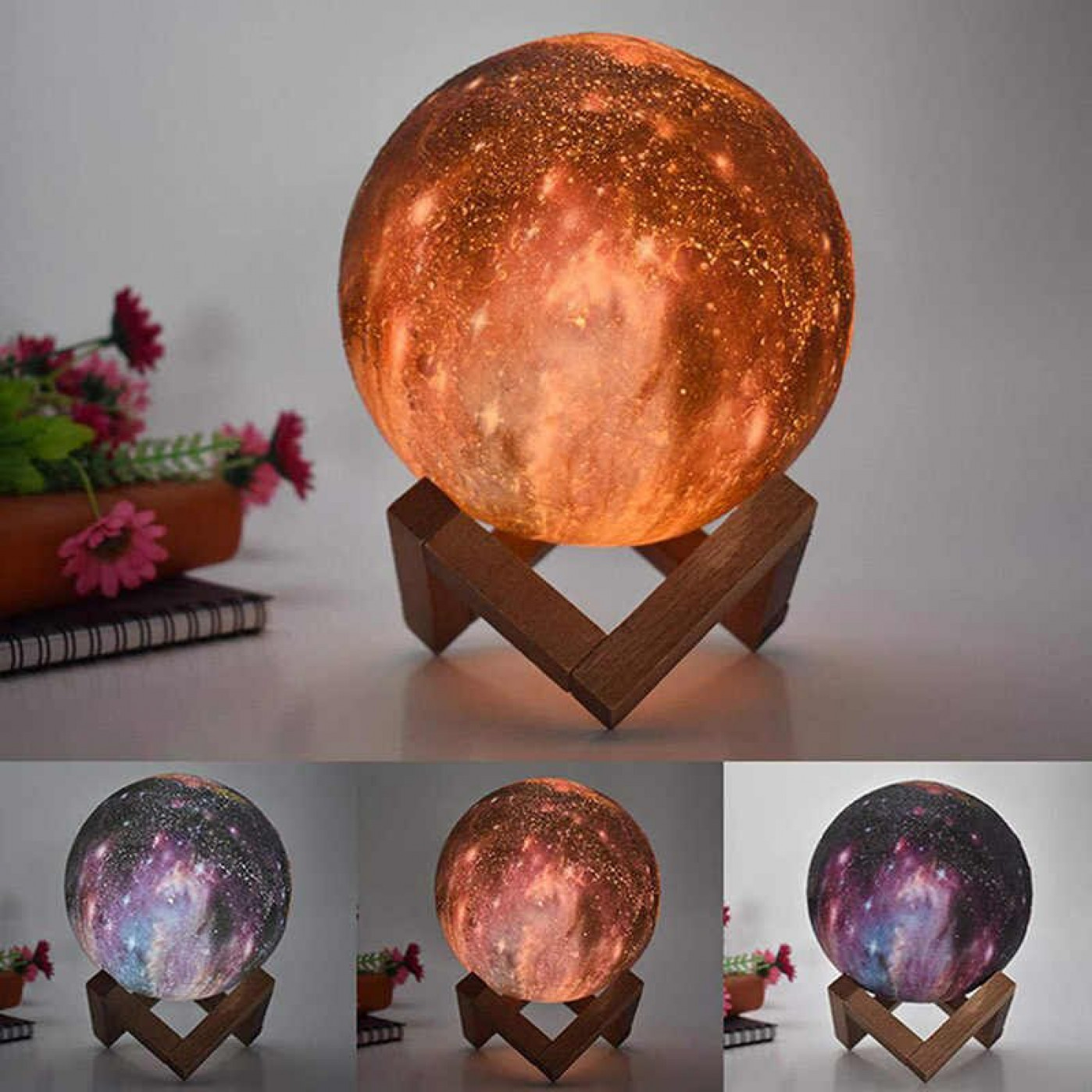 Ночник 3d Moon Lamp