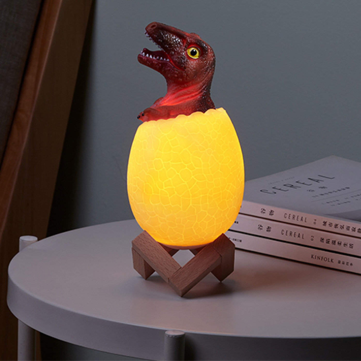 Сенсорный светильник Динозавр Велоцираптор