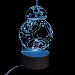 3D Cветильник BB-8