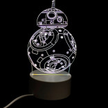3D Cветильник BB-8