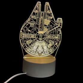 3D Cветильник Тысячелетний Сокол