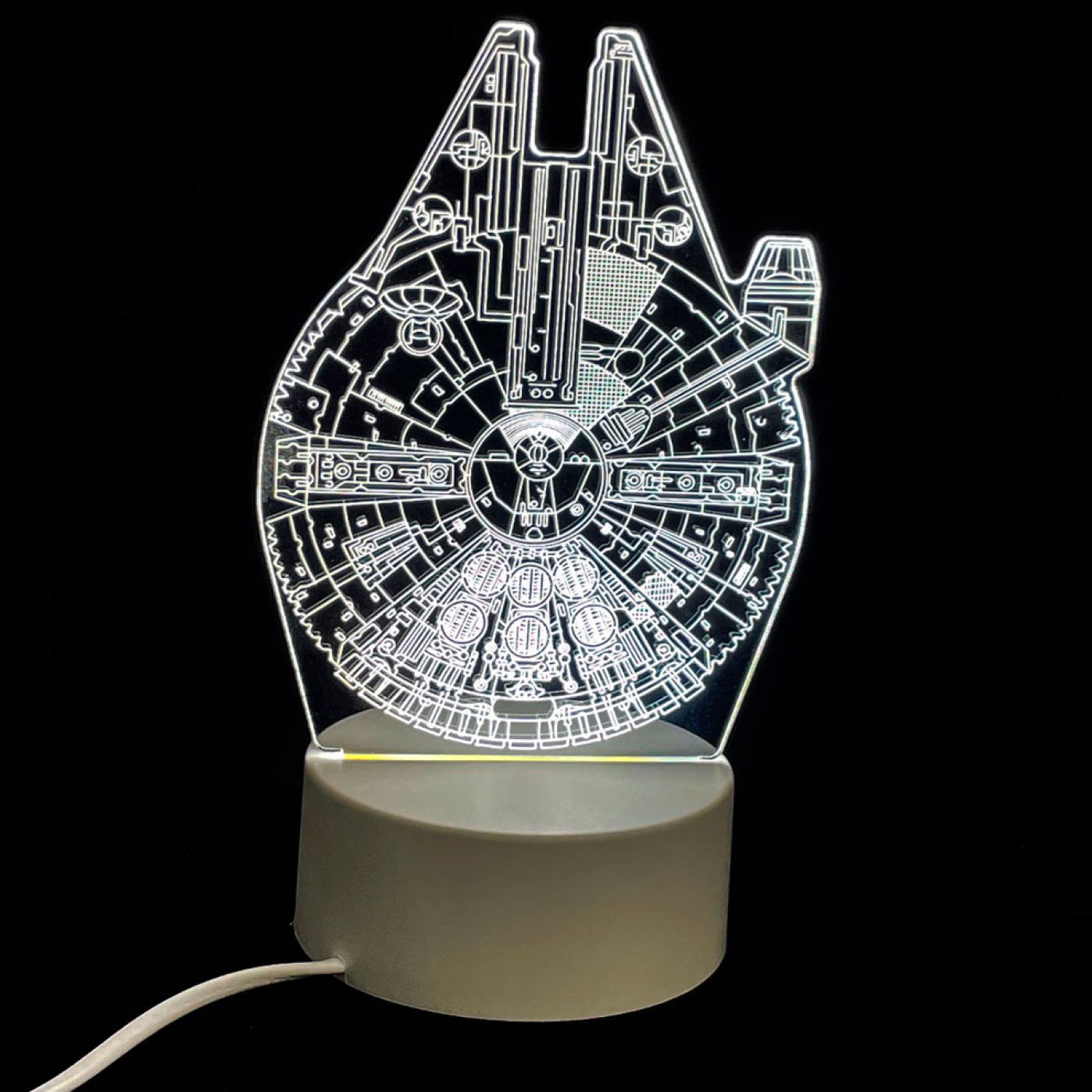 3D Cветильник Тысячелетний Сокол