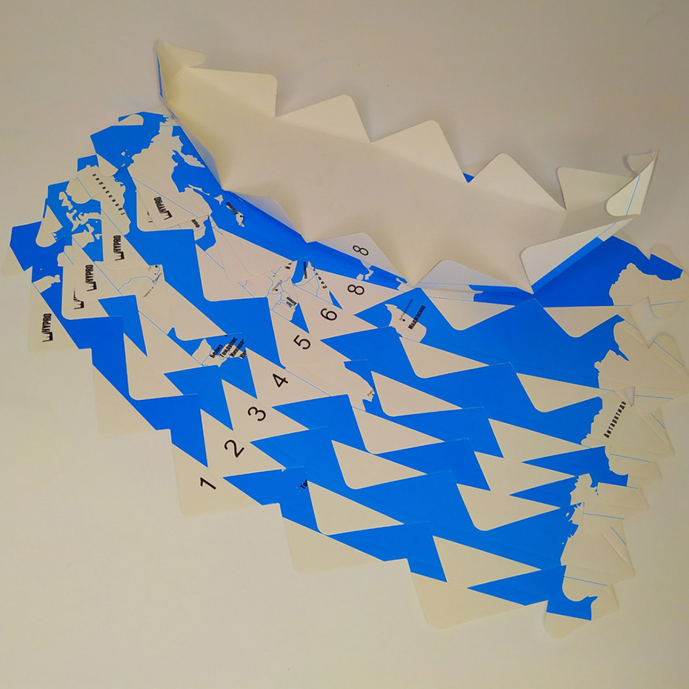 3D Конструктор Раскраска Глобус