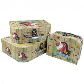 Подарочная коробка Сундучок Единорог