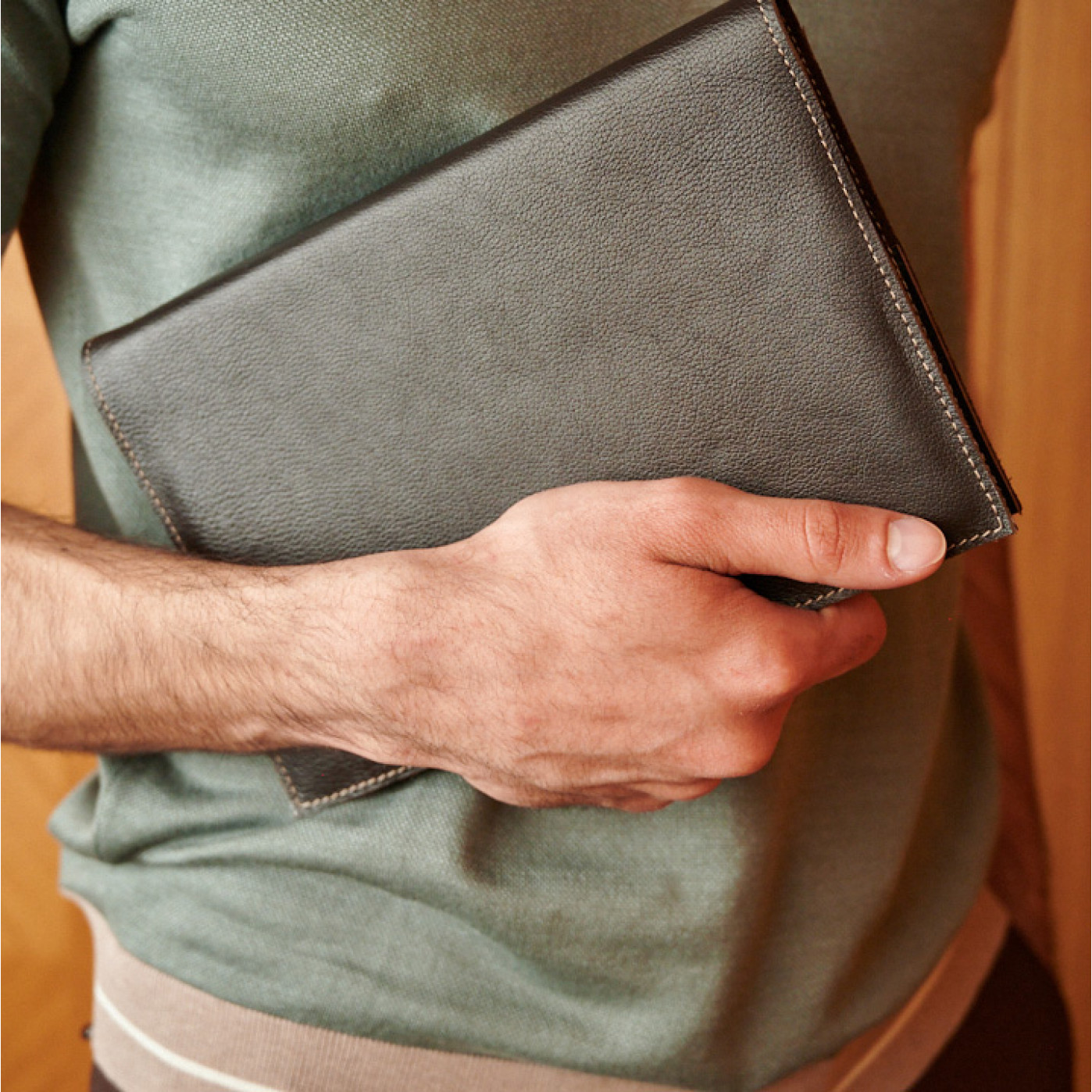 Ежедневник на кольцах Мануфактура натуральная кожа