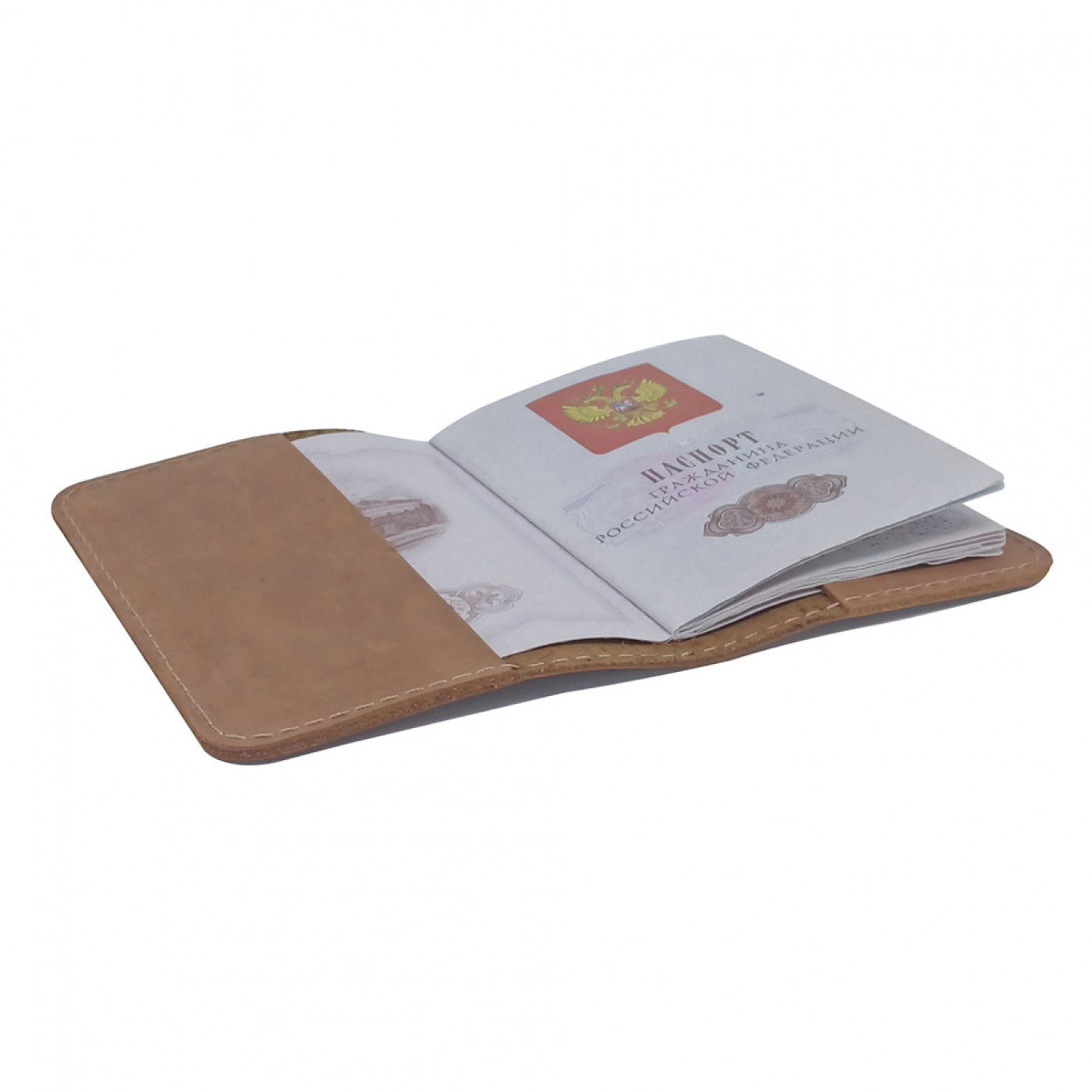 Обложка на паспорт Мануфактура натуральная кожа