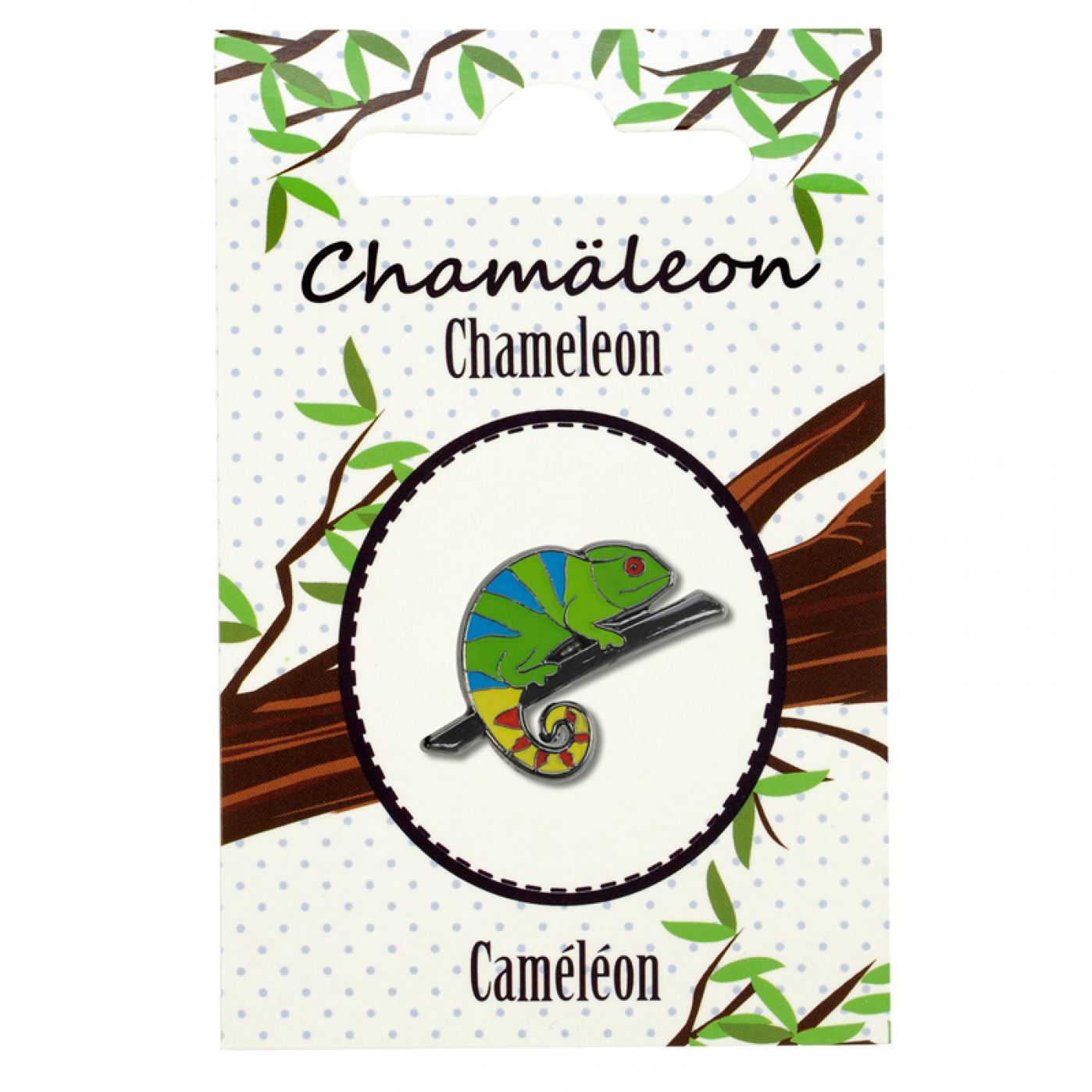 Брелок металлический Хамелеон