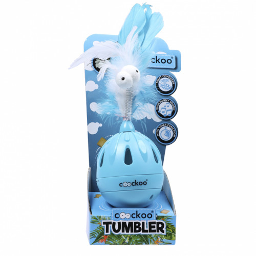 

Игрушка для кошек интерактивная Tumbler голубая
