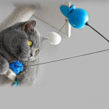 Игрушка для кошек интерактивная Foxy голубая