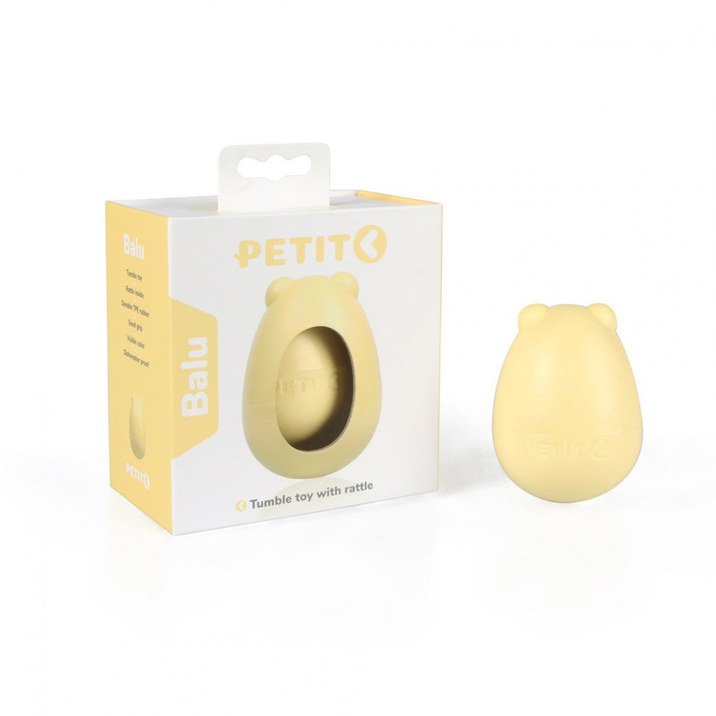Игрушка для щенков развивающая Balu желтая