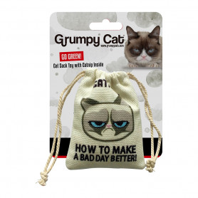 Игрушка Grumpy cat для кошек с кошачьей мятой -2