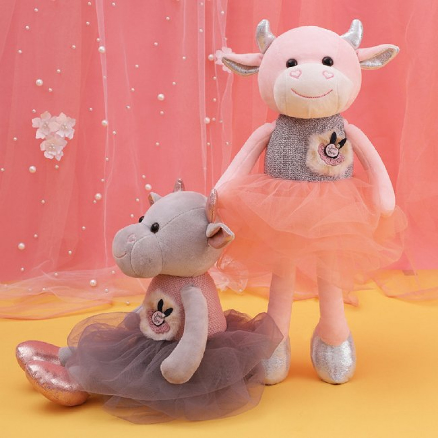Игрушка Коровка Сандра серая Игрушка Коровка Сандра серая