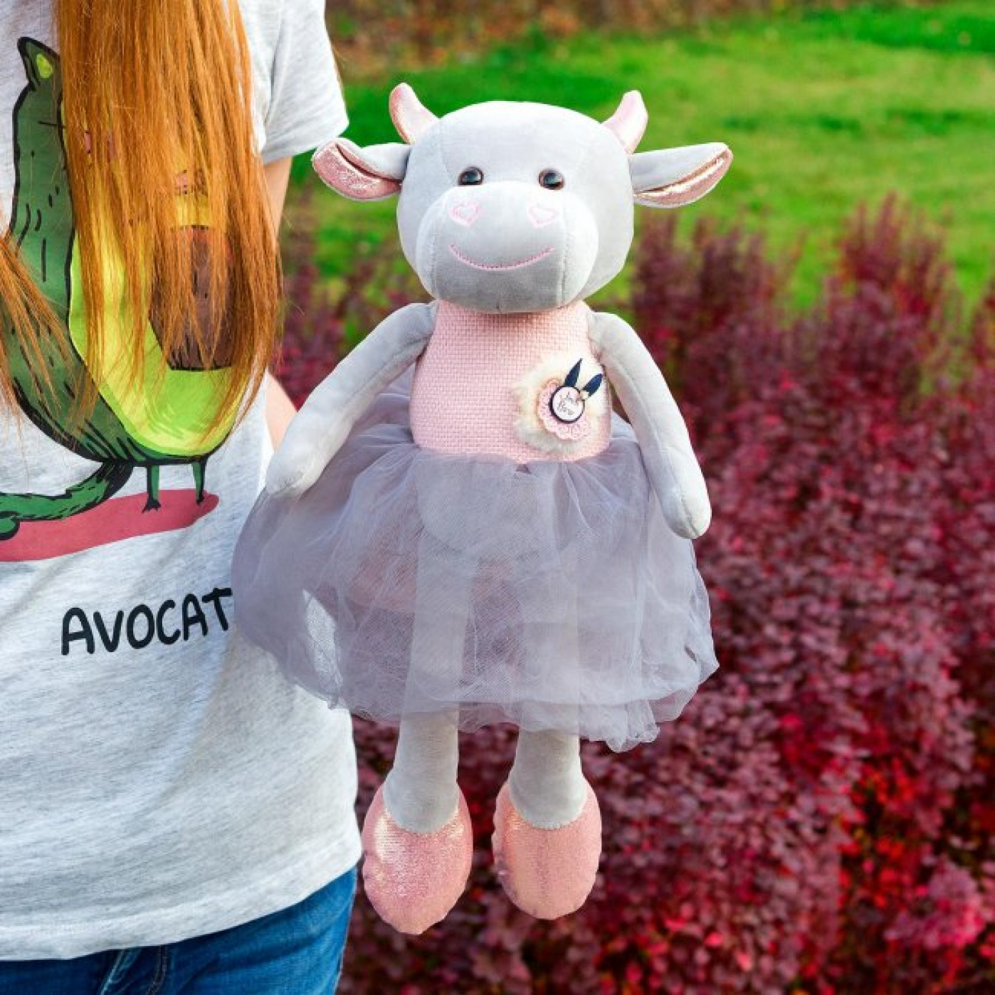 Игрушка Коровка Сандра серая Игрушка Коровка Сандра серая