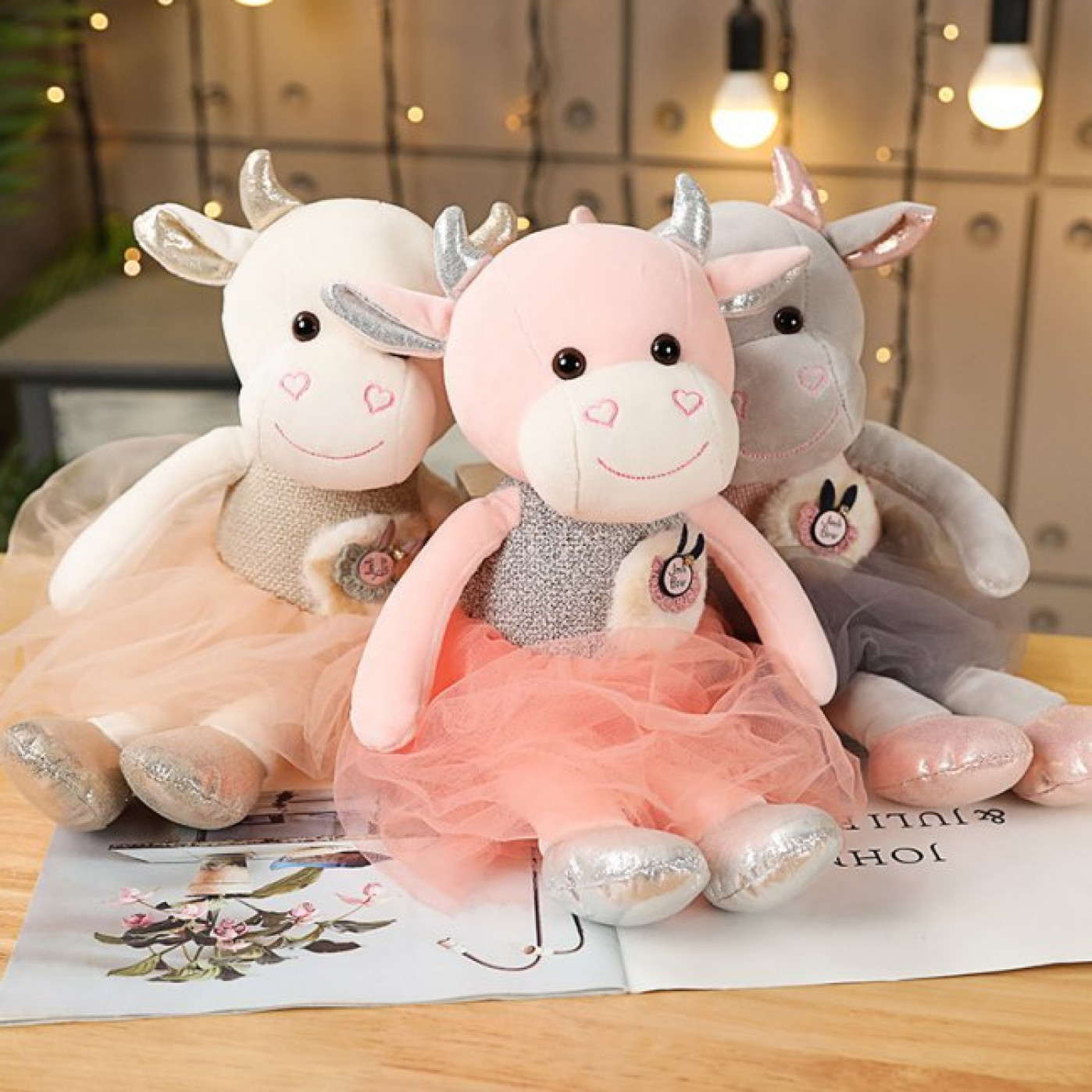 Игрушка Коровка Сандра серая Игрушка Коровка Сандра серая