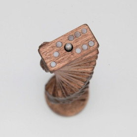 Деревянное домино Akwood с оргстеклом-2