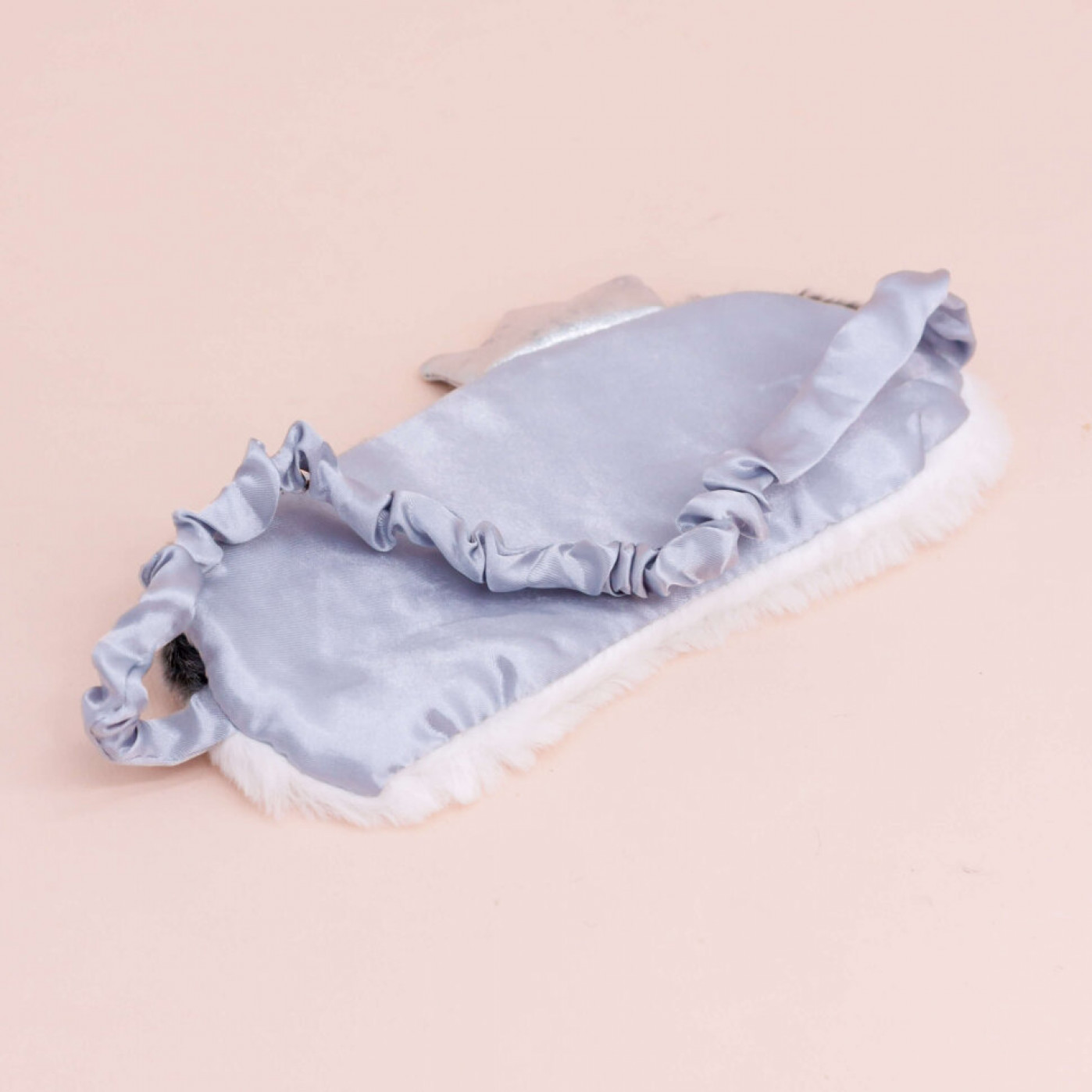 Маска для сна Ленивец фиолетовый