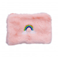 Кошелек Plush Rainbow розовый