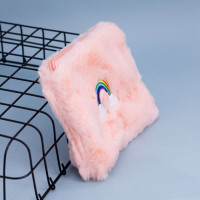 Кошелек Plush Rainbow розовый-2