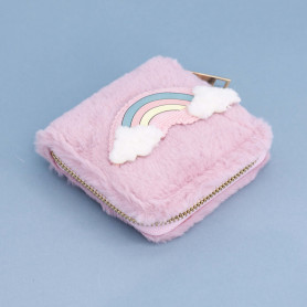 Кошелек Mini Plush Rainbow purple-2