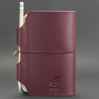 Кожаный софт-бук Blanknote 3.0 Виноград-2