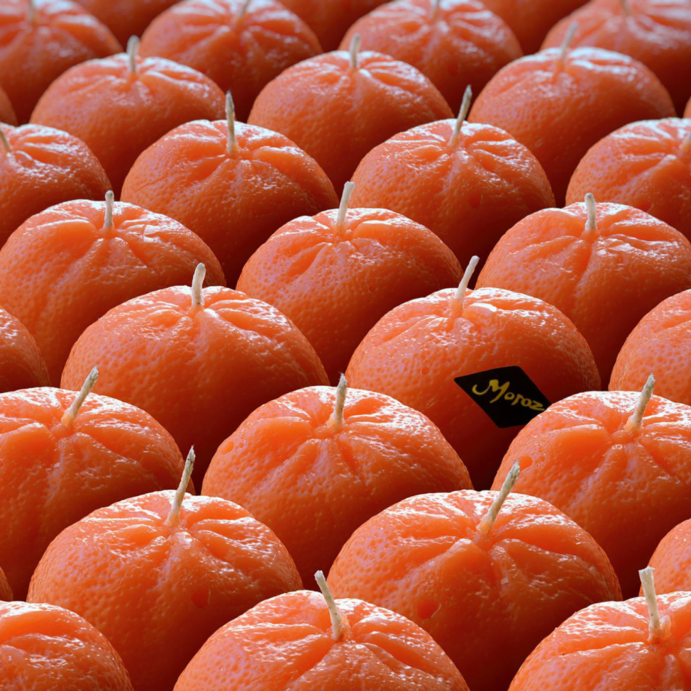 Набор свечей в виде мандаринок Citrus Box 4 шт.