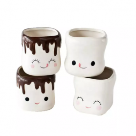 Набор из 4 кофейных чашек Маршмеллоу-2 Набор из 4 кофейных чашек Маршмеллоу-2