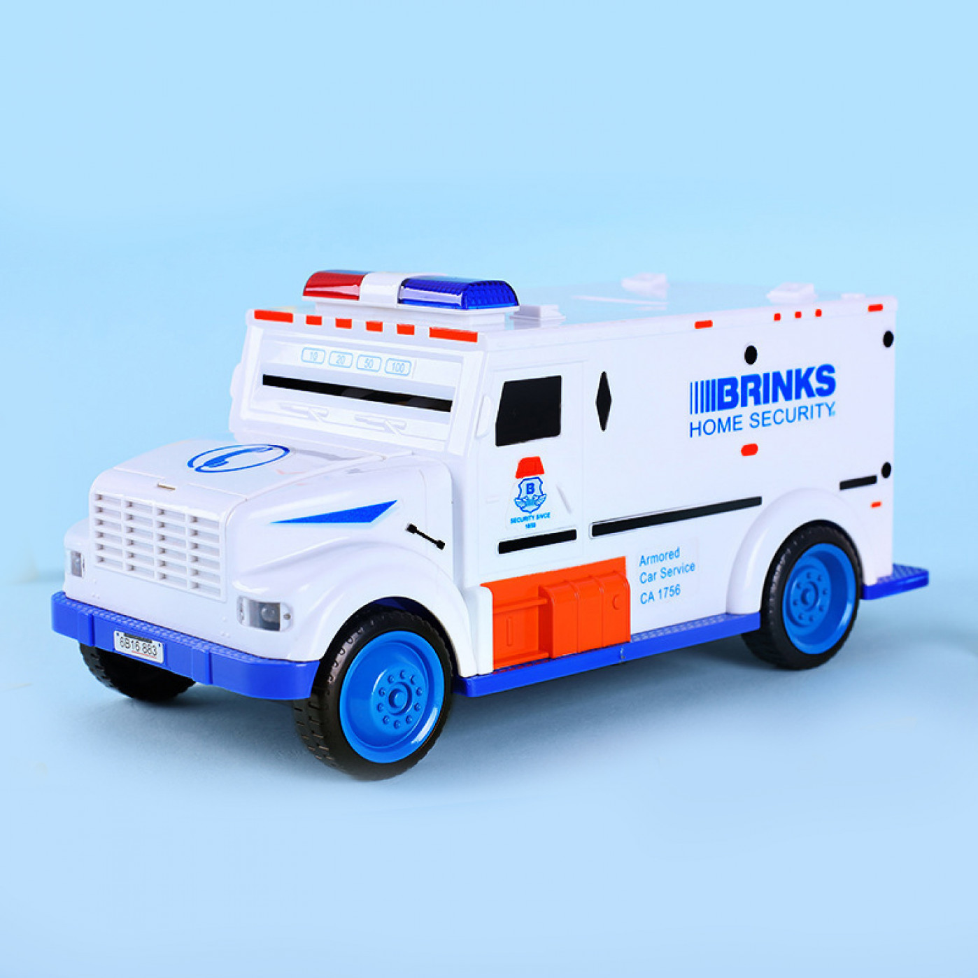 Электронная копилка-сейф с кодовым замком Полицейская машина