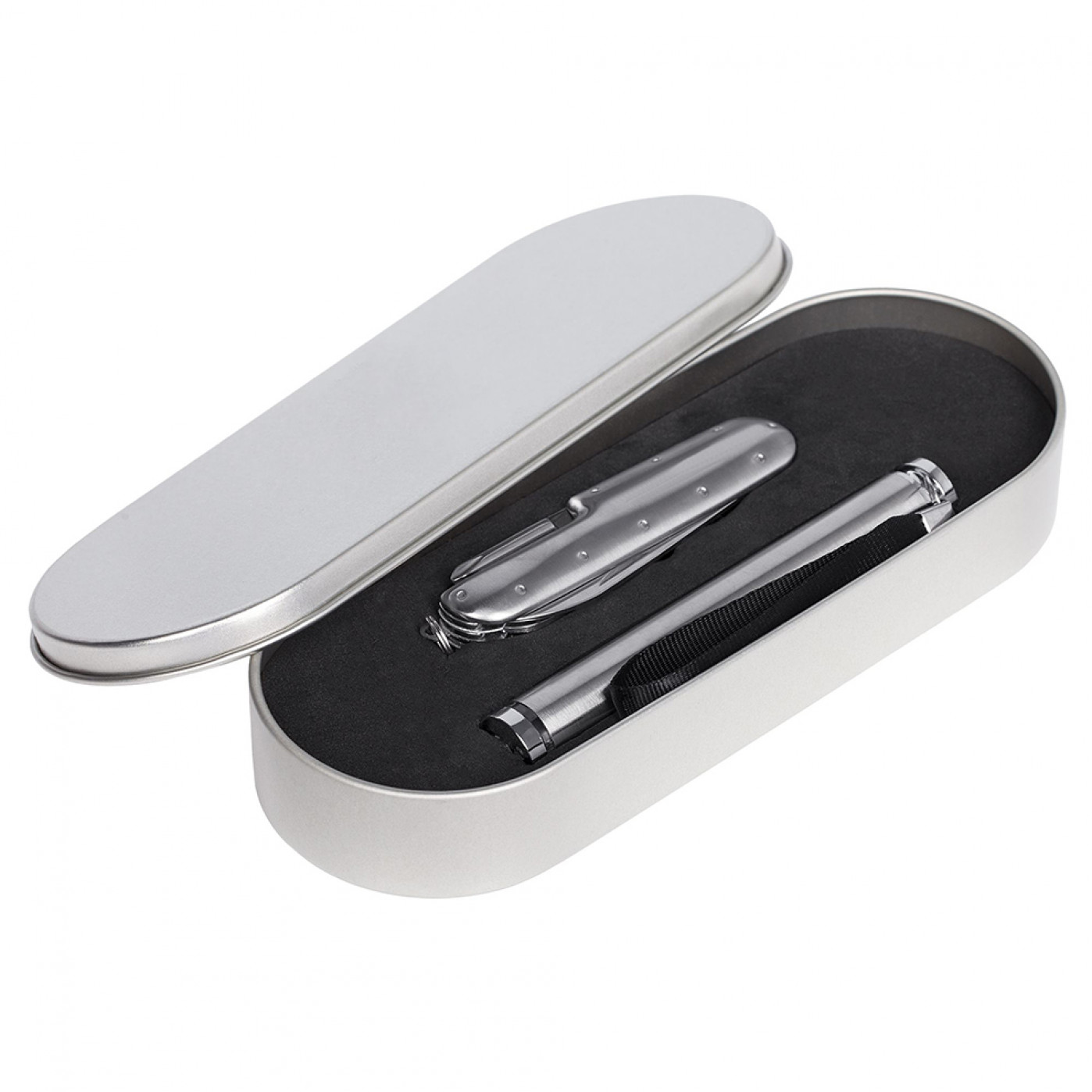 Туристический набор Superman мультитул и фонарик