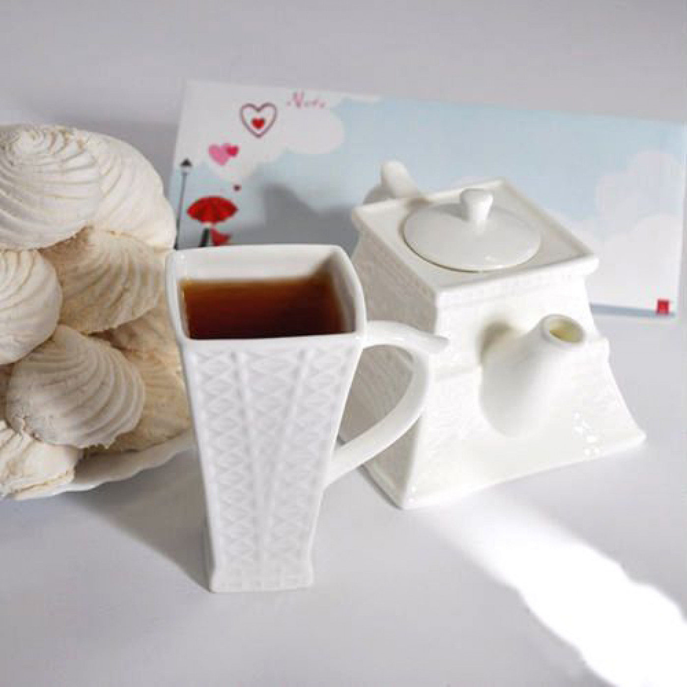 Чайный набор Эйфелева башня