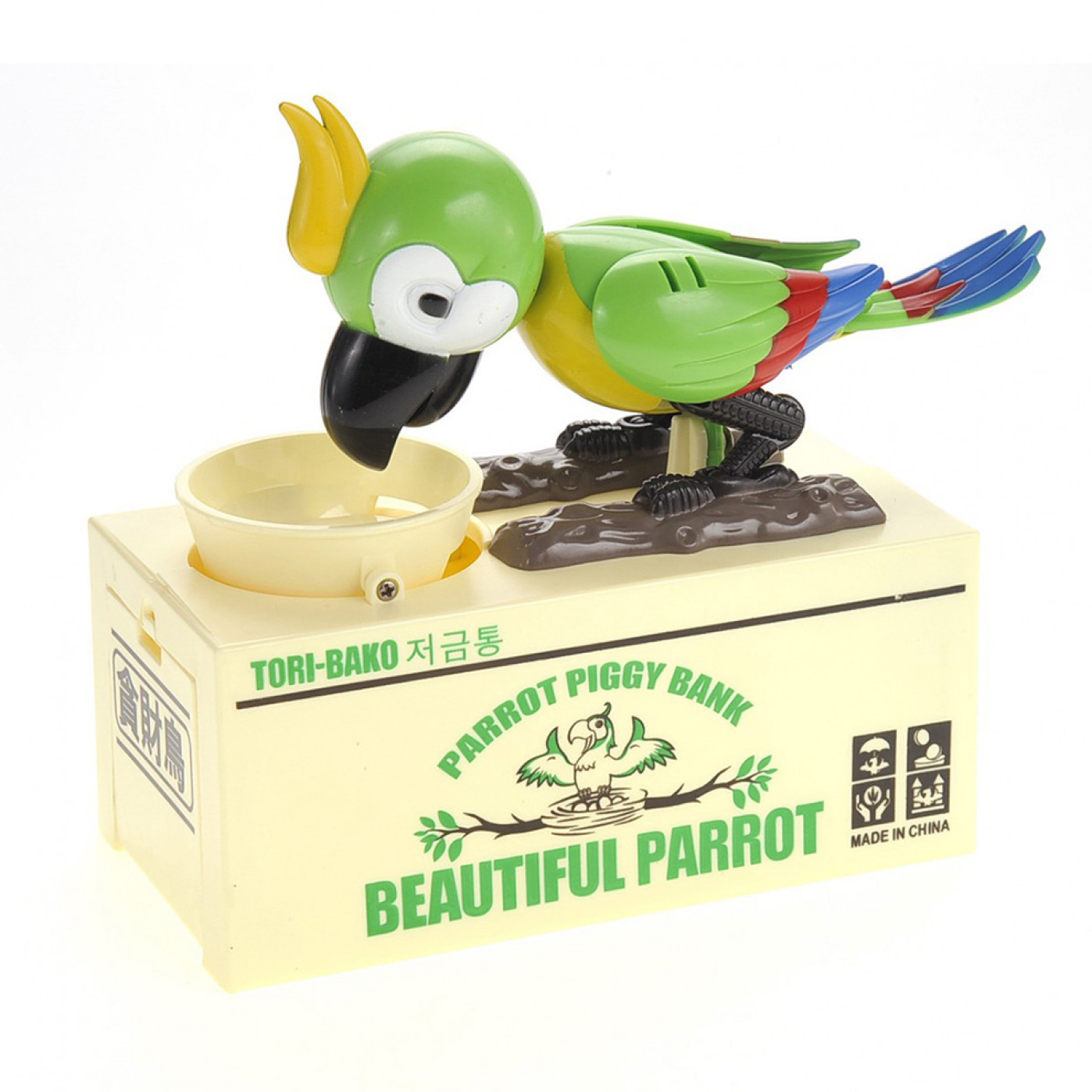 Копилка Попугай