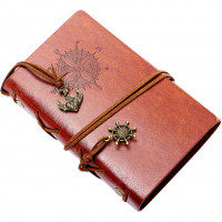 Блокнот Морской волк 10 х 15 см. коричневый-2