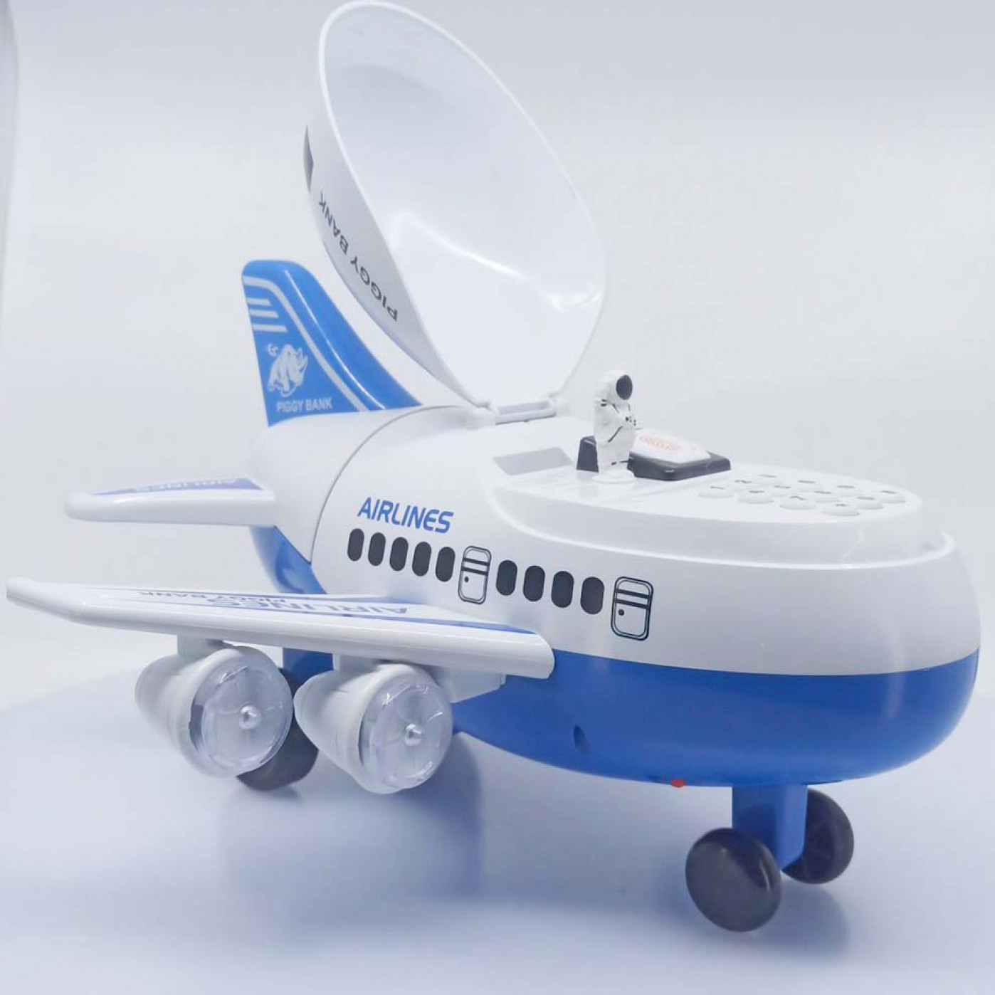 Электронная копилка-сейф с кодовым замком Самолет