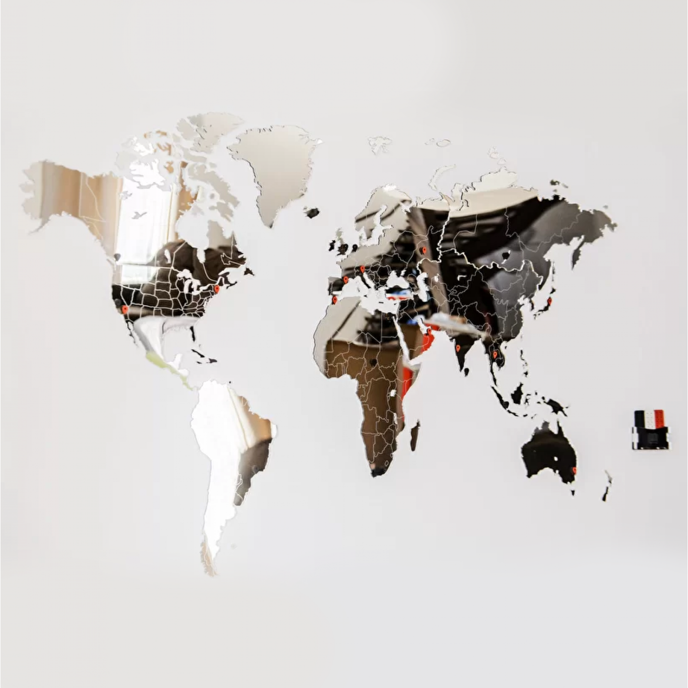 Карта мира Wall Decoration Exclusive Mirror Edition Карта мира Wall Decoration Exclusive Mirror Edition