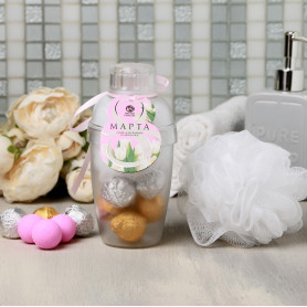 Подарочный набор 8 марта Все только для тебя соль для ванной и мочалка