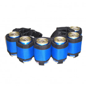 Пивной пояс мини-бар синий