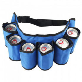 Пивной пояс мини-бар синий-2