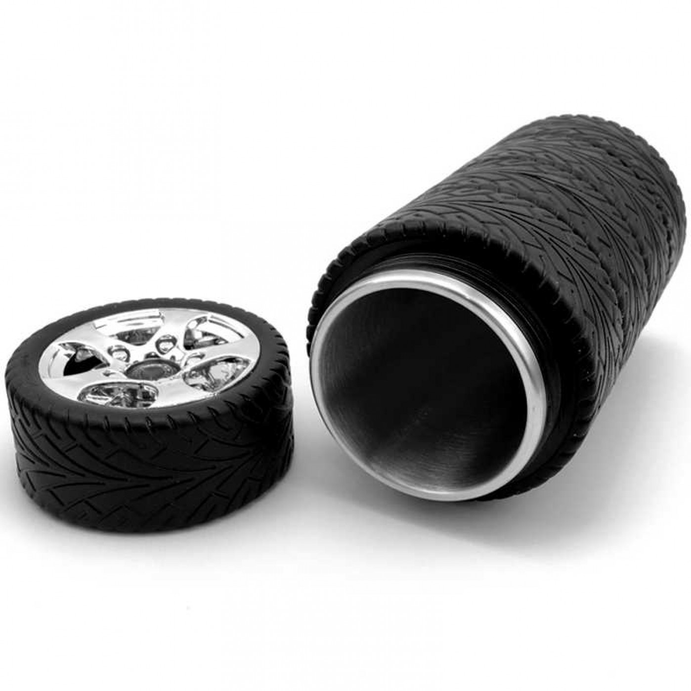 Термокружка Покрышки металлик