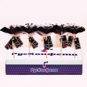 Леденец на палочке со вкусом колы Летучая мышь из Китая с любовью-2