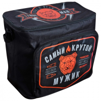 Термосумка с карманом Самый крутой 25 л