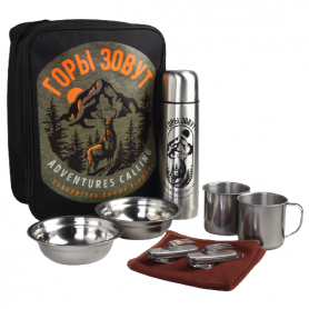 Туристический набор посуды Горы зовут